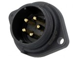 Soclu SP21 tată 5 PIN IP68 30A 500V 4mm2
