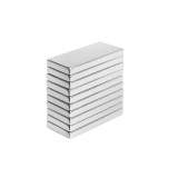 Set 10 magneti puternici neodim, Gonga&reg; Argintiu