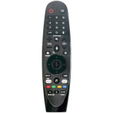 Telecomanda Magic pentru Smart TV LG AN-MR650A, x-remote, functie vocala, mouse, pointer, Netflix, Amazon Prime, Negru
