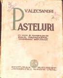 Pasteluri Vasile Alecsandri, Editura Tipografiile Romane Unite, 1938, Carte Poezie, Limba Romana, 160 pagini, Coperta Necartonata