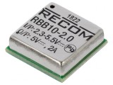 Convertor DC/DC 10W 2,3-5,5V Intrare 1-5,5VDC Iesire 2-4A