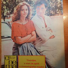revista cinema septembrie 1987-festivalul costinesti,filmul padurea de fagi