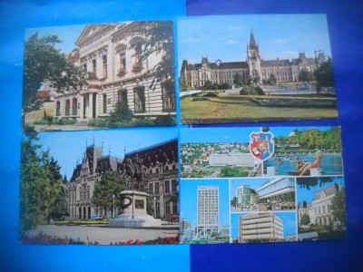 HOPCT LOT 2913 -IP-IASI-4 CARTI POSTALE-CIRCULATE foto