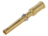 Pin mamă ILME CDFD 2.5, aliaj cupru aurit 2,5mm&sup2; 14AWG contacte &icirc;ntoarse