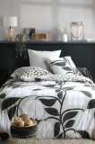 Lenjerie Joyna Pat Dublu, 3 Piese, Cearsaf Pilota 240x220cm, 2 Fete De Perna 63&times;63cm, Culoare Natural, 100% Bumbac Oeko Tex