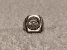 rar INEL argint AZTEC marcaje VECHI manopera EXCEPTIONALA de efect SPLENDID
