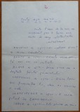 Manuscris olograf Geo Bogza, Toata apa marii, 5 pagini, 1980