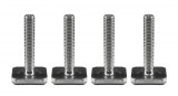 Set 4 suruburi M6x17 cap patrat 20x20 Menabo