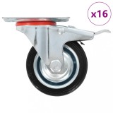 Gossi roti pivotante, 8 buc., 75 mm