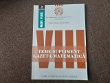 TEME SUPLIMENT GAZETA MATEMATICA CLASA A VIII A RADU GOLOGAN
