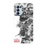 Husa compatibila cu Oppo A72, Viceversa, model The secret war Love Death Robots, Silicon, TPU, Transparent, Carcasa