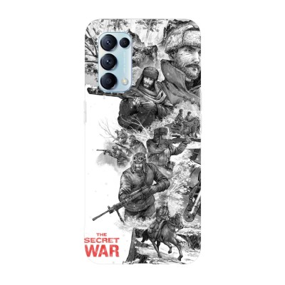 Husa compatibila cu Oppo A55, Viceversa, model The secret war Love Death Robots, Silicon, TPU foto