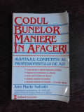 CODUL BUNELOR MANIERE IN AFACERI