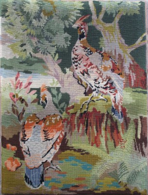 Paun - goblen vechi, ArtDeco foto