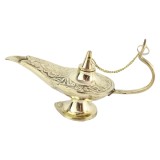Decoratiunea Lampa lui Aladin din alama 16 CM