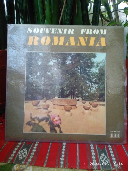 -Y- SOUVENIR FROM ROMANIA - STEFAN RUHA - DISC VINIL STARE NM