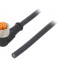 Cablu de conectare M12 5 pini unghi 2m mufă 60VAC 4A IP67