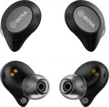 Cumpara ieftin Casti Wireless In-Ear Boya BY-AP1-B, Bluetooth, Microfon, Negre, Autonomie 6h, USB-C