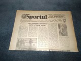ZIARUL SPORTUL 2 FEBRUARIE 1985