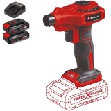 Einhell CE-AP 18 Li PXC + Twinpack CB + 4514095 - Pompa pentru aer 0.053 bar + Set 2 acumulatori si incarcator Li-Ion 18 V 2.5 Ah