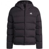 Cumpara ieftin Geaca barbati Adidas Helionic, puf 600 fill power, negru, impermeabila, usoara, calduroasa