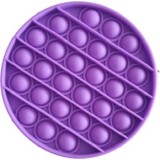 Cumpara ieftin Jucarie antistres din silicon Push Popping Game, Pop It, forma cer,mov