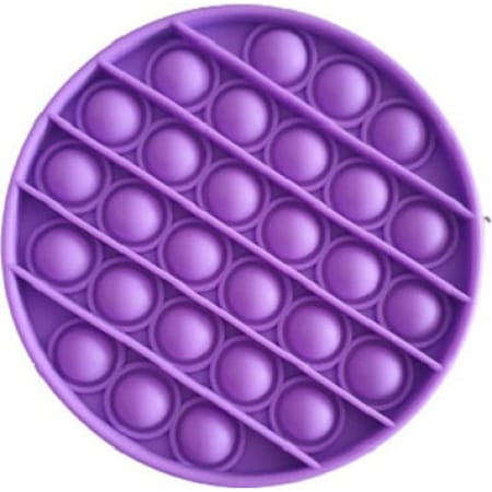 Jucarie antistres din silicon Push Popping Game, Pop It, forma cer,mov