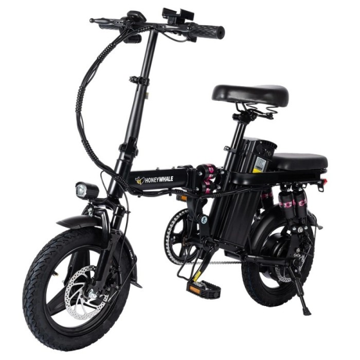 HONEYWHALE S6 Pro-S 250W 48V 15AH 14inch Bicicletă electrică pliabilă, 55KM