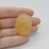 Cabochon aventurin galben 37x27x7mm c72