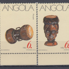 ANGOLA 1992 ARTA AFRICANA SERIE MNH