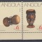 ANGOLA 1992 ARTA AFRICANA SERIE MNH