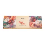 Paleta de farduri pentru pleoape Good Vibes cu 12 culori, Multicolor