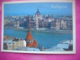 HOPCT 22037 PARLAMENTUL BUDAPESTA --UNGARIA -CIRCULATA