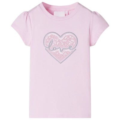 Tricou pentru copii, roz deschis, 92 foto