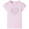 Tricou pentru copii, roz deschis, 92 10484