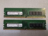 Kit memorie RAM desktop Micron 16GB (2 x 8GB) PC4 2133 - MTA16ATF1G64AZ-2G1A2, DDR 4, 16 GB, Peste 2000 mhz