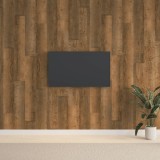 VidaXL Panouri de perete aspect lemn, maro, 2,06 m&sup2;, PVC