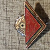 Insigna Romania FRUNTAS IN MUNCA PATRIOTICA