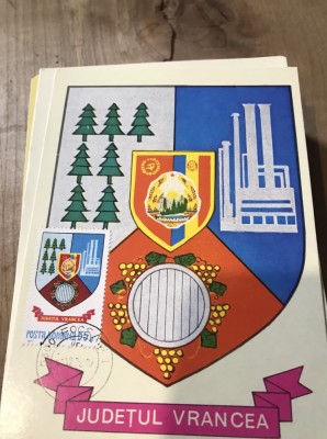 CPIF Stema cu timbru al Judetului Vrancea foto