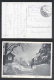 Germany 1947 Postal History Rare Old postcard postal stationery Scheidegg D.494