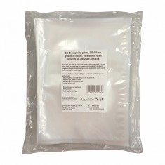 Pungi vidat gofrate, 200x250 mm, grosime 85 microni, transparente set 50 bucati