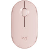 Cumpara ieftin Mouse Wireless Bluetooth M350, 1.000 DPI, 3 Butoane, Receptor USB, Mod Repaus, Pebble Roz, Logitech