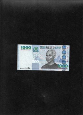 Tanzania 1000 shilingi 2003 seria1105644 unc (nasturele pe dreapta) foto