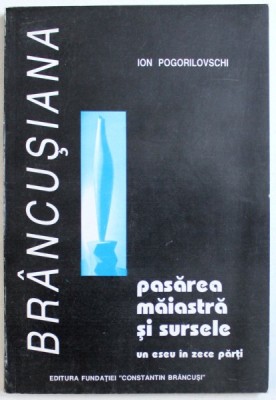 PASAREA MAIASTRA SI SURSELE - UN ESEU IN ZECE PARTI de ION POGORILOVSCHI , 1995 foto
