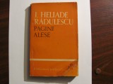 CY - Ion Heliade RADULESCU &quot;Pagini Alese&quot;, Tineretului