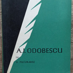 A. I. Odobescu - D. Pacurariu