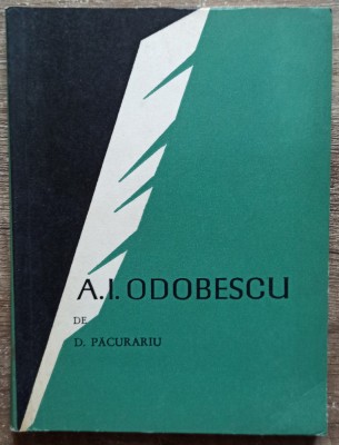 A. I. Odobescu - D. Pacurariu foto