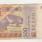 bnk bn Senegal 500 franci 2012 circulata