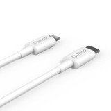 Cumpara ieftin Cablu USB Orico CL01-10 Type-C - Lightning 1m alb