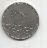 No(4) moneda- UNGARIA- 10 FORINT 2007, Europa, Nichel